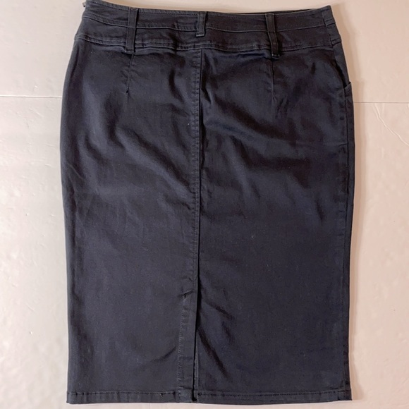 Dolce & Gabbana Black Sport Bodycon Pencil Skirt M - Picture 5 of 11